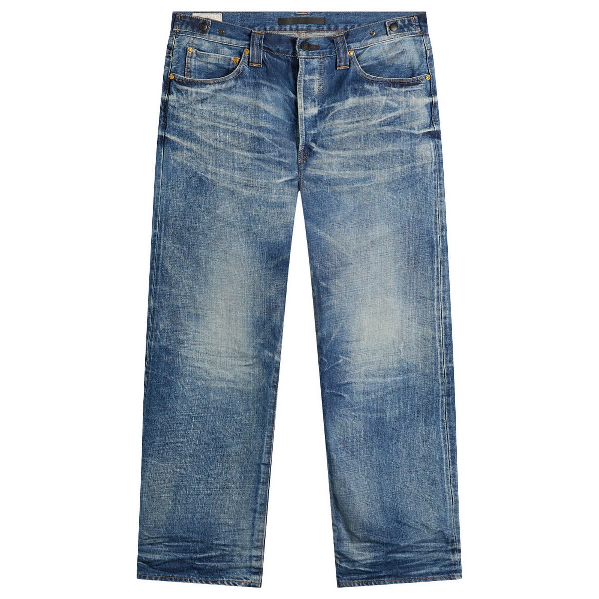 Men's Bowie Limited Edition Edo Straight Jeans in Mid