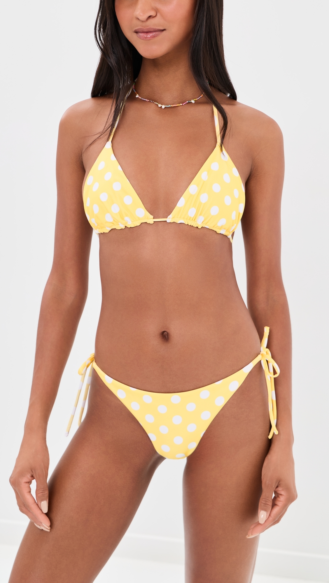 Tonie Bikini Bottoms Honeycomb Polka Dots