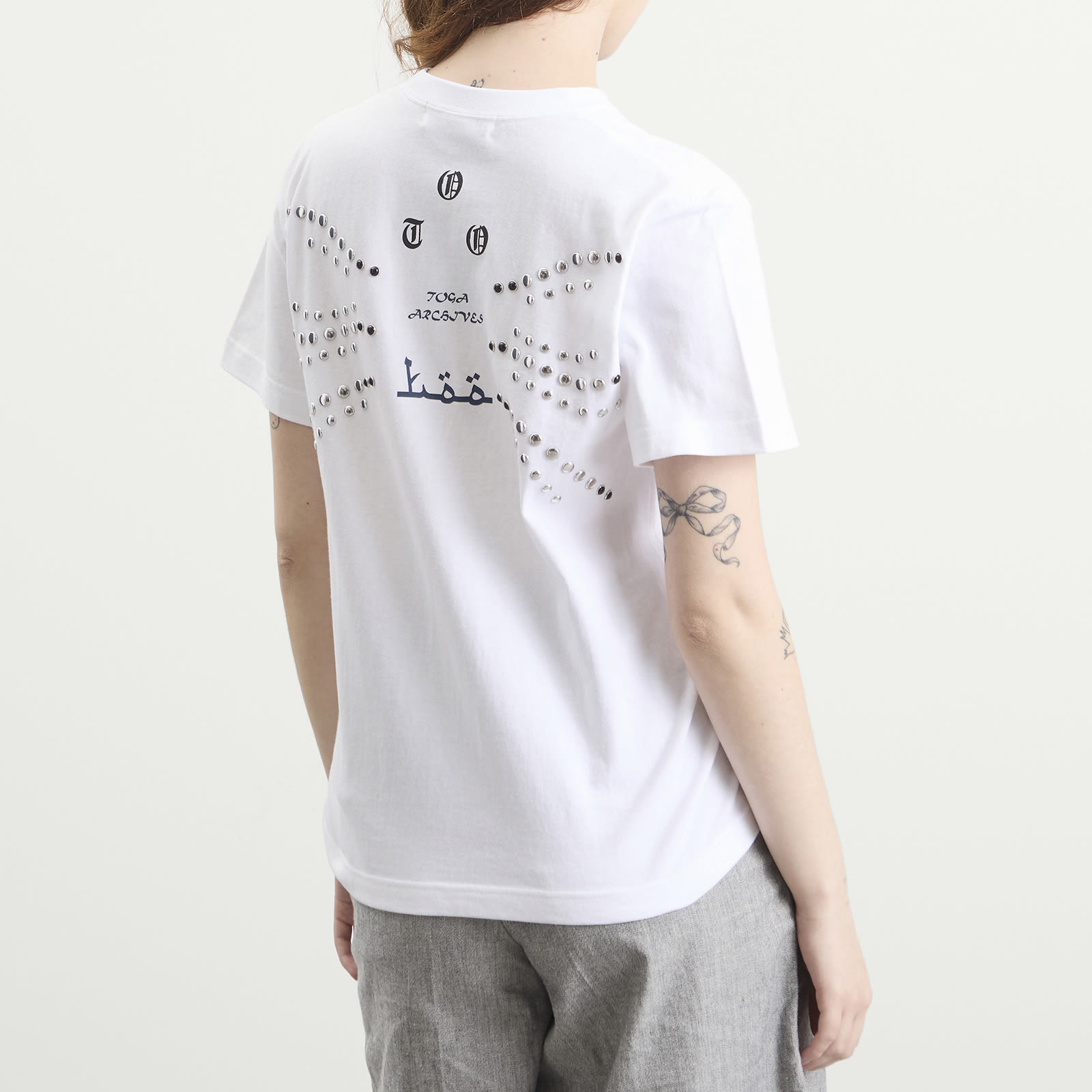 TOGA Studs T-Shirt White