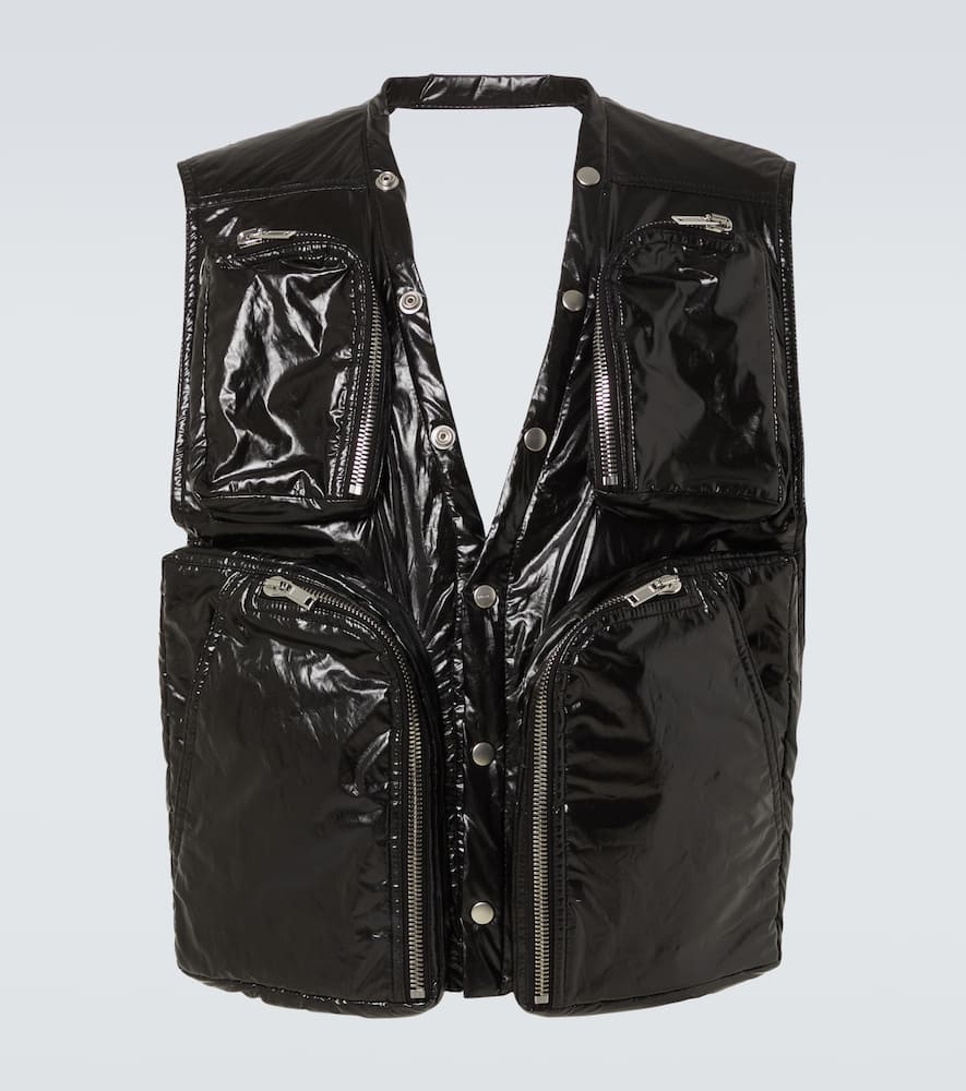 Cotton cargo vest