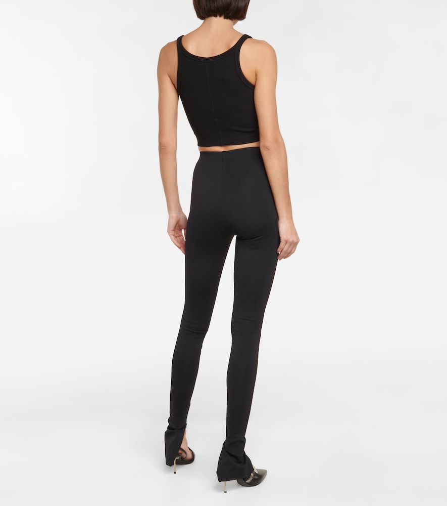 High-rise leggings