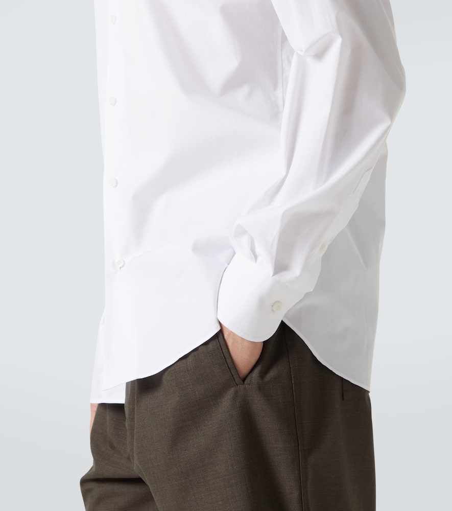 Cotton poplin shirt