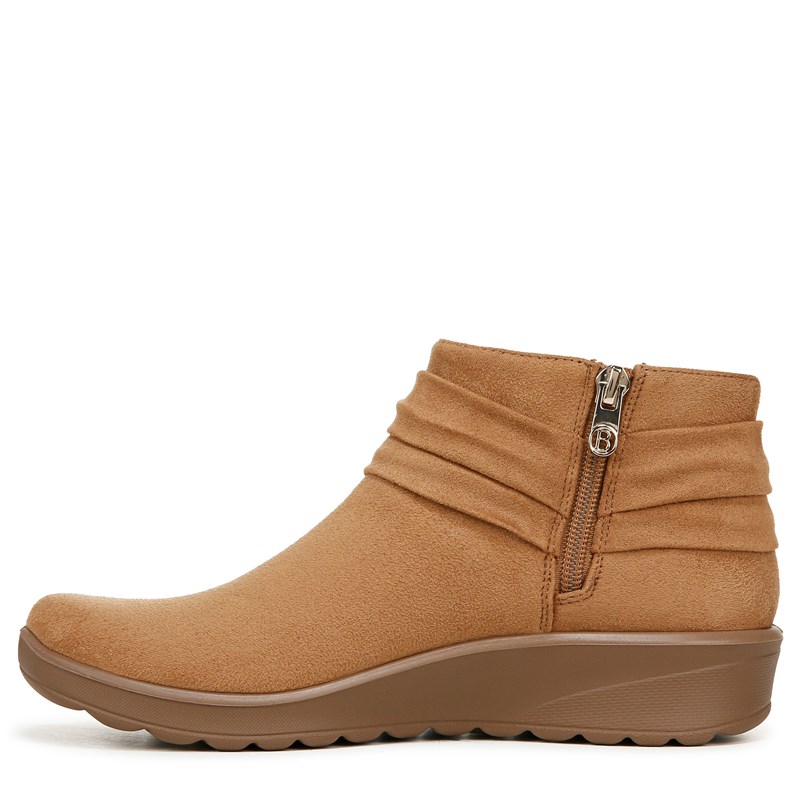 Women's Gemma Ankle Bootie Boots (Whiskey Tan Microfiber)