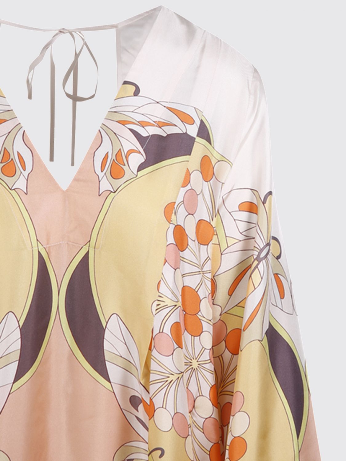 Twin Flame Silk Dress
