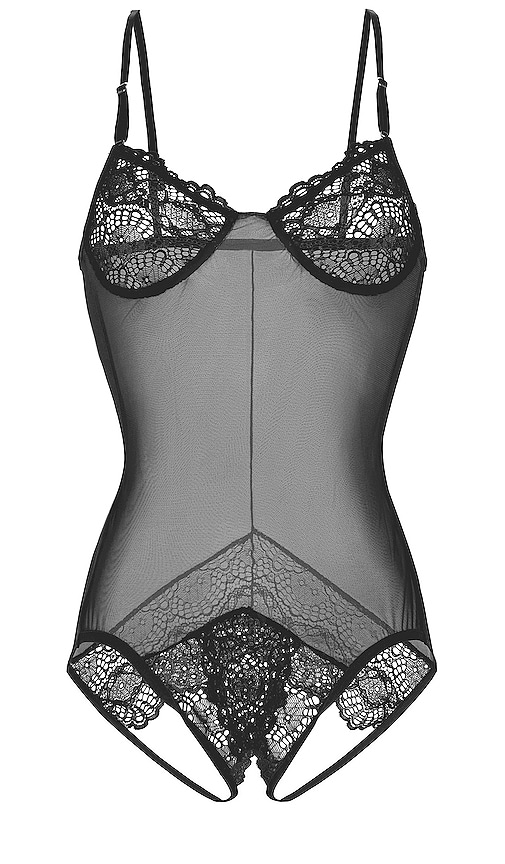 Only Hearts Whisper Sweet Nothings Coucou Bodysuit in Black. -  XS also in M
