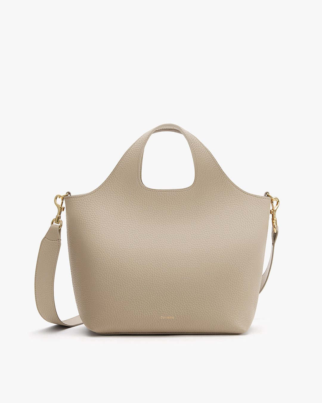 Women's System Zipper Tote Bag in Stone