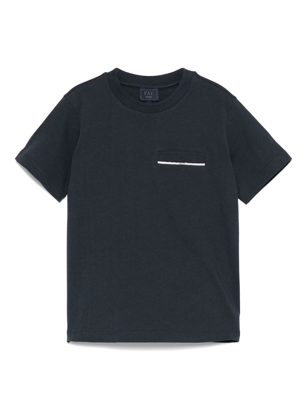 Logo-trim T-shirt - Neutrals
