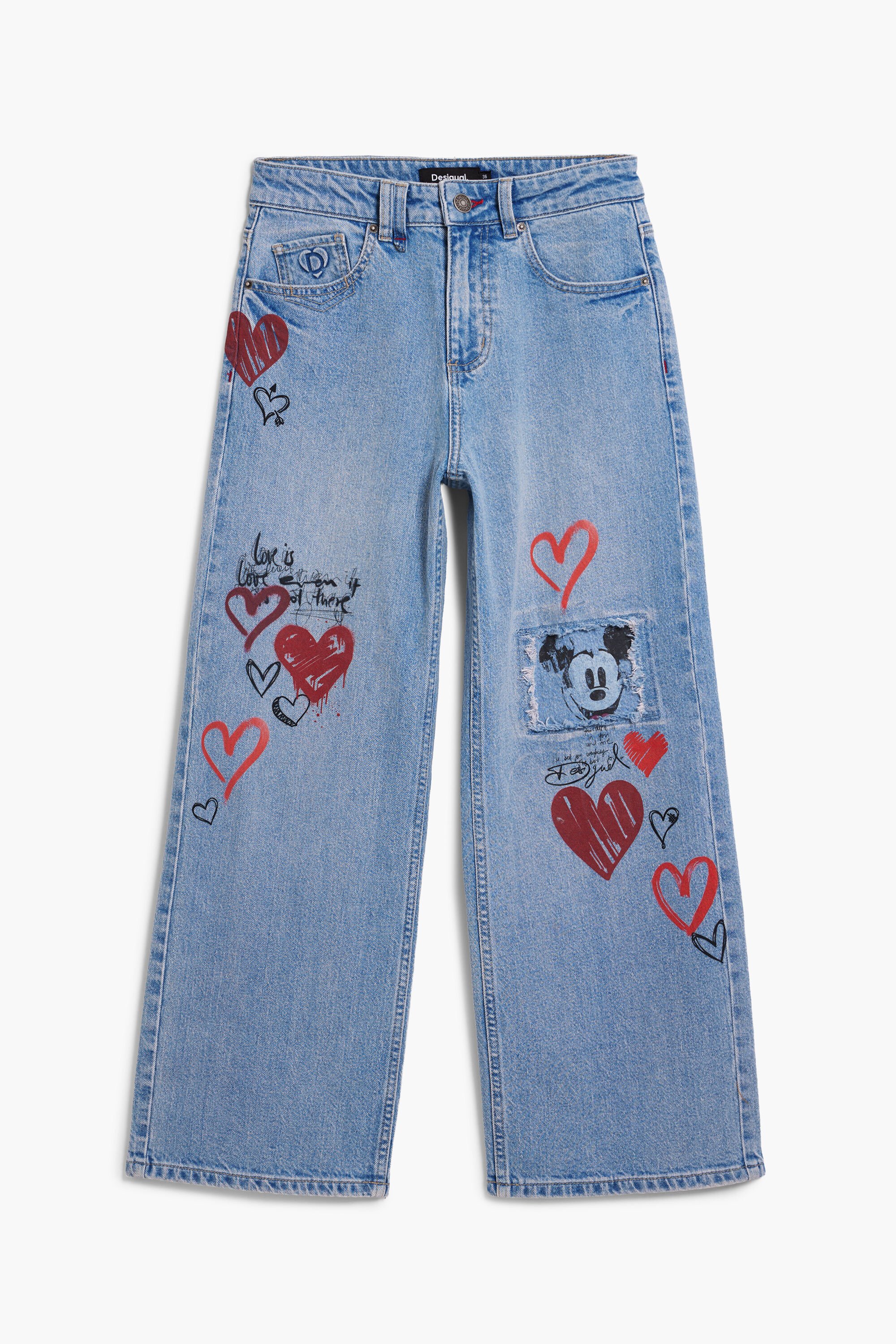 Mickey Mouse™ heart jean