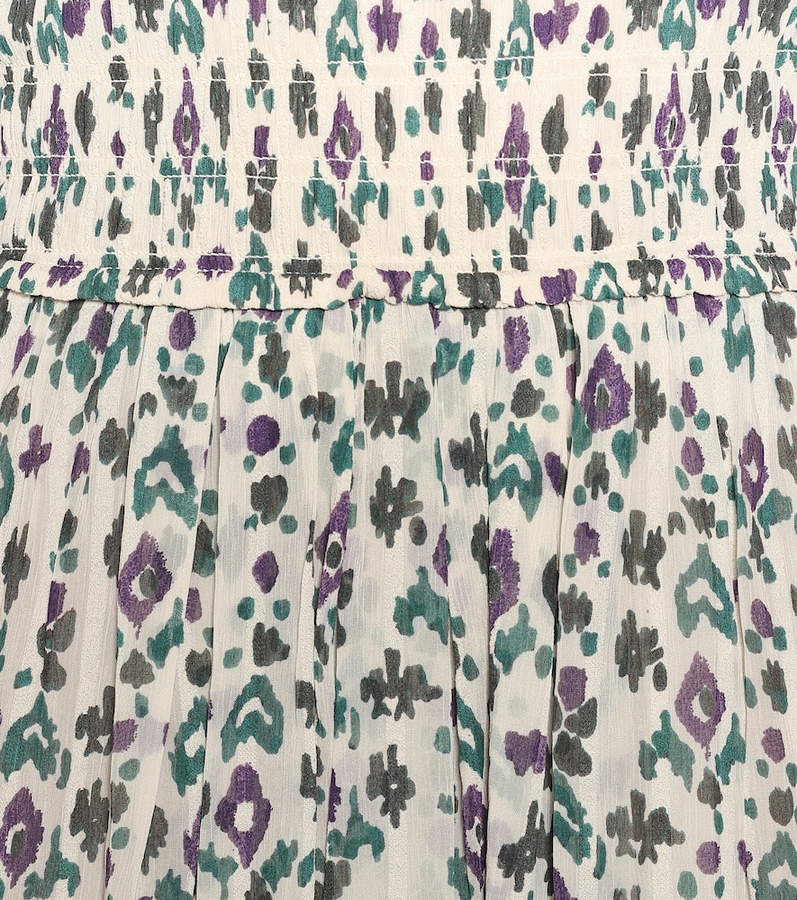 Marant Etoile Eulie printed midi dress