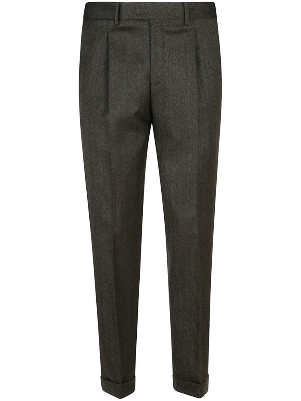 Herringbone trousers - Green