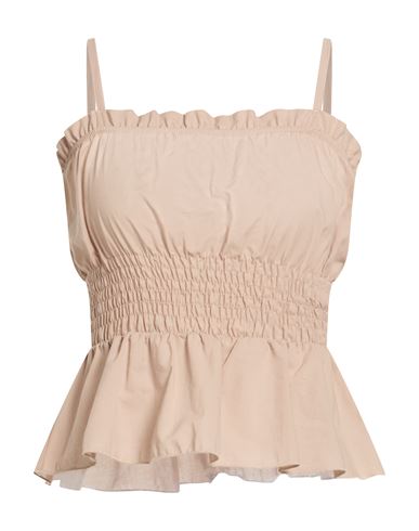 Woman Top Sand Size M Cotton