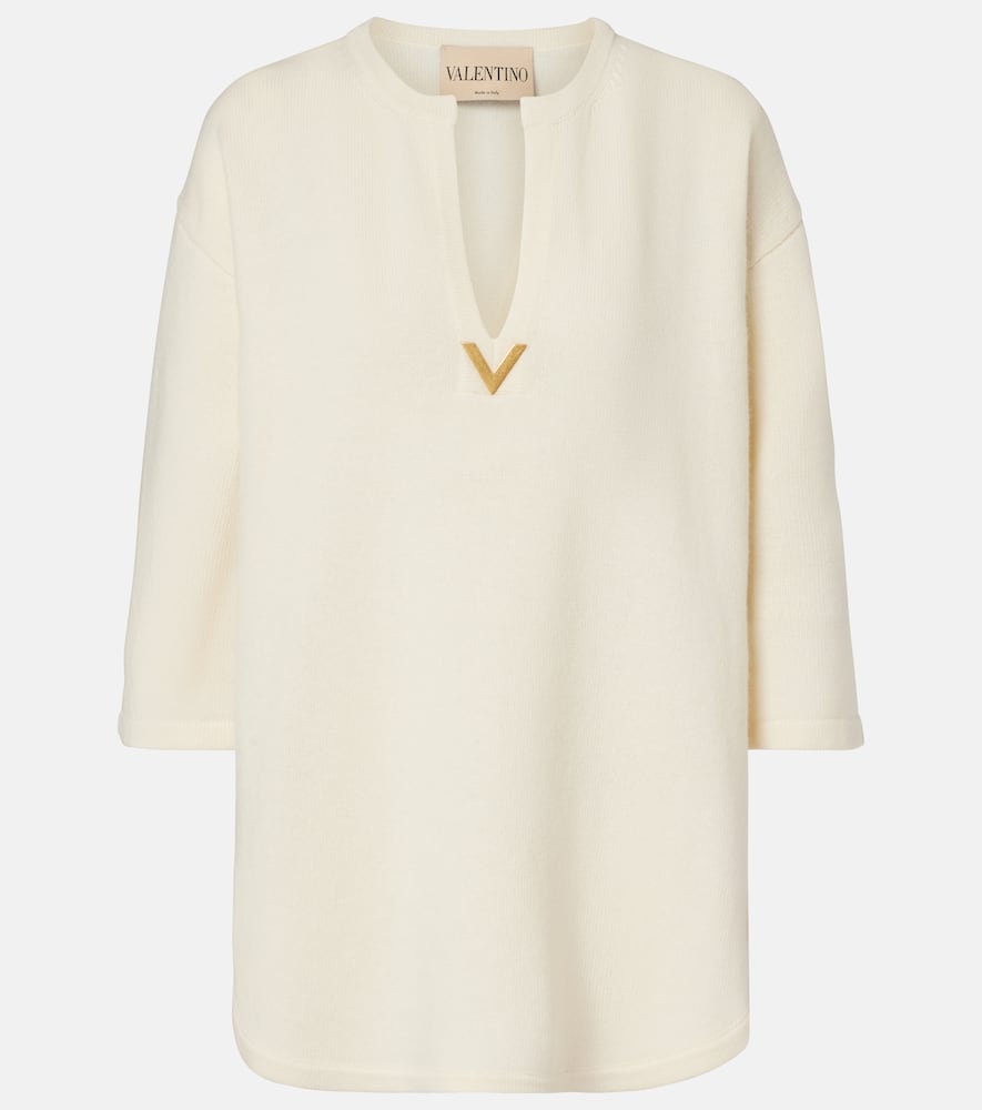 VGold virgin wool sweater