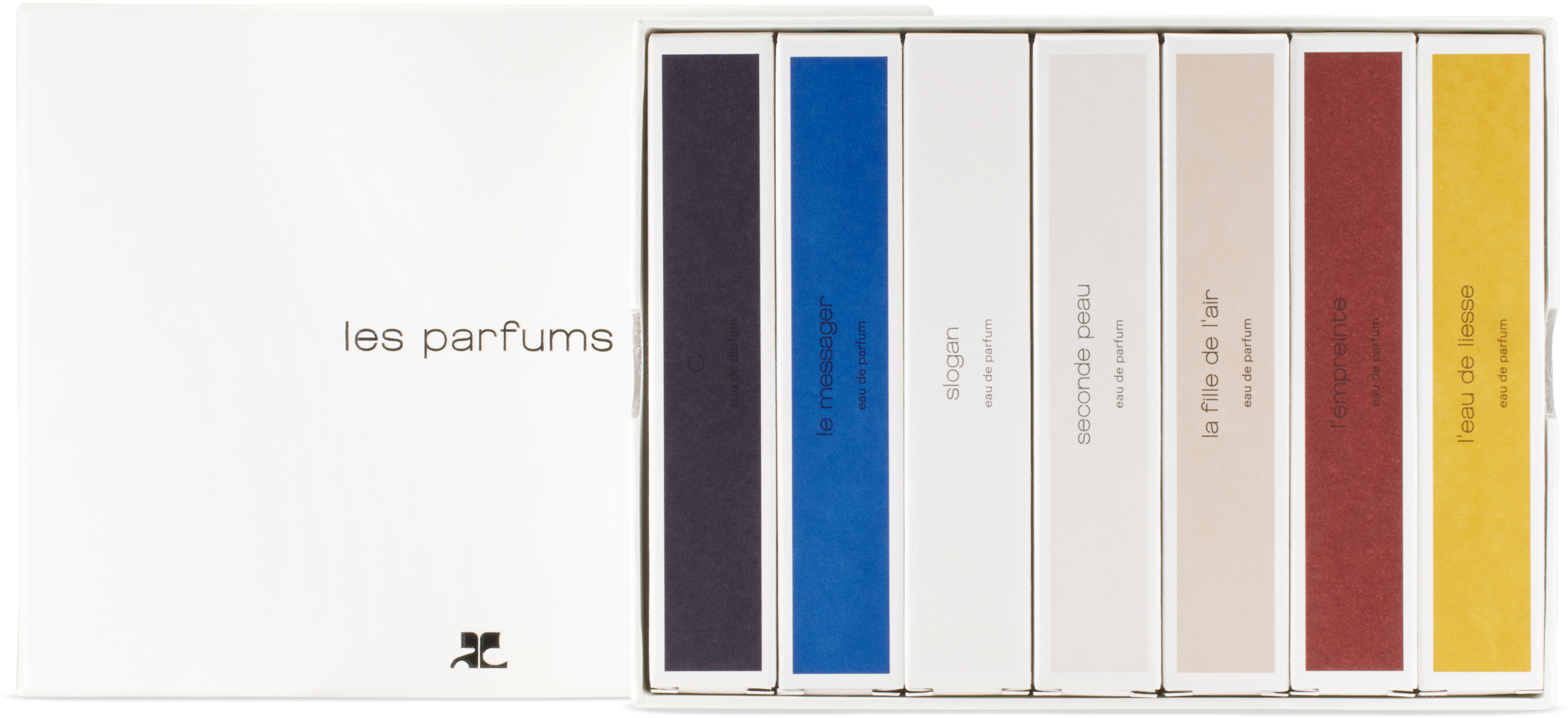 Courrèges Parfums Seven Vaporizers Travel Set
