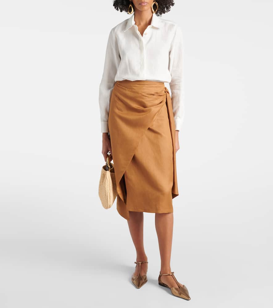 Abisso linen shirt