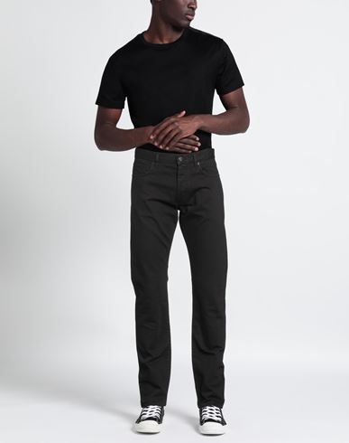 Man Jeans Black Size 30 Cotton