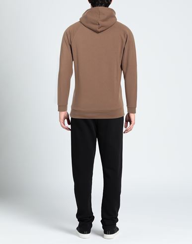 Man Sweatshirt Brown Size XL Cotton, Polyester