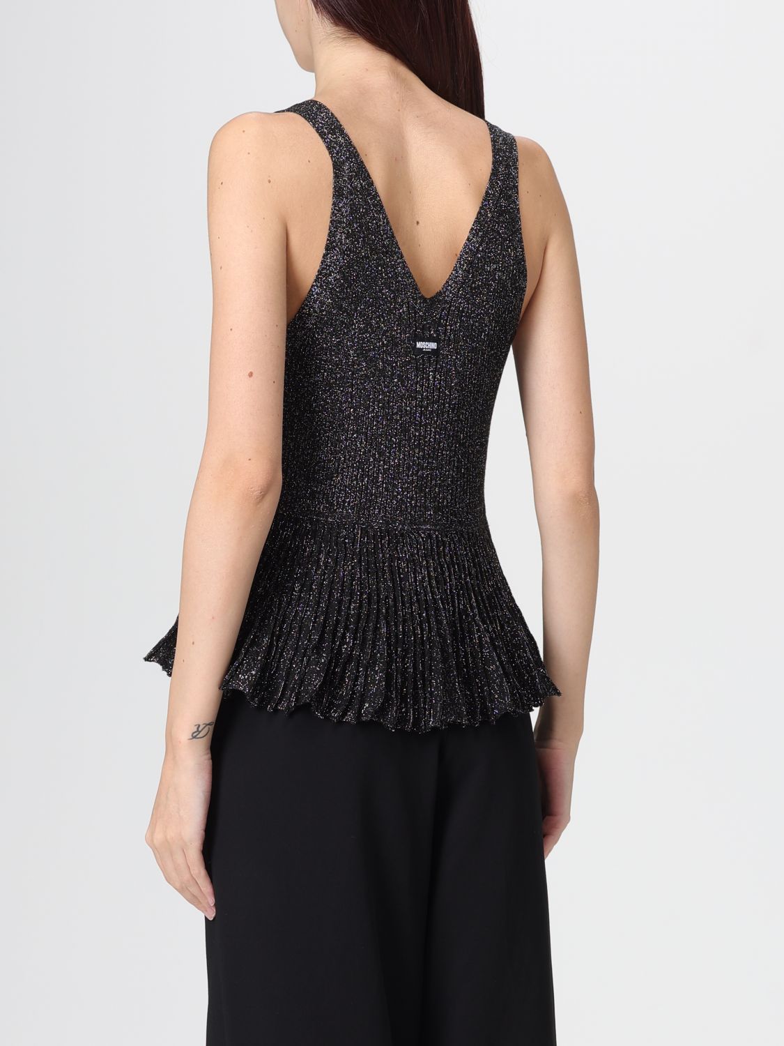Top Woman color Black