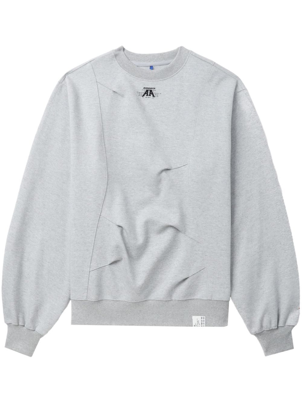 Nolc pleated sweatshirt - Grey