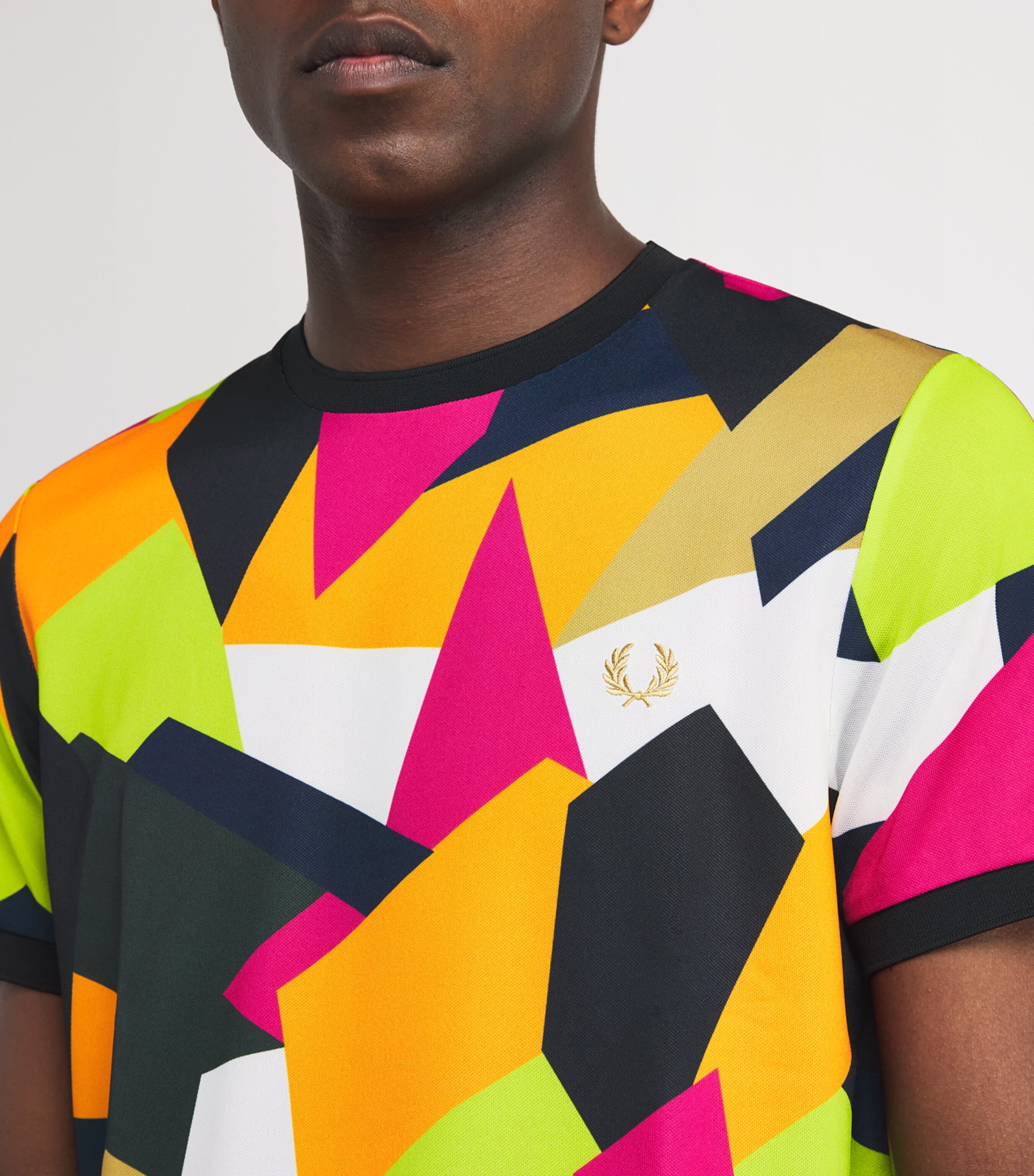 Fred Perry Printed Laurel Wreath T-Shirt