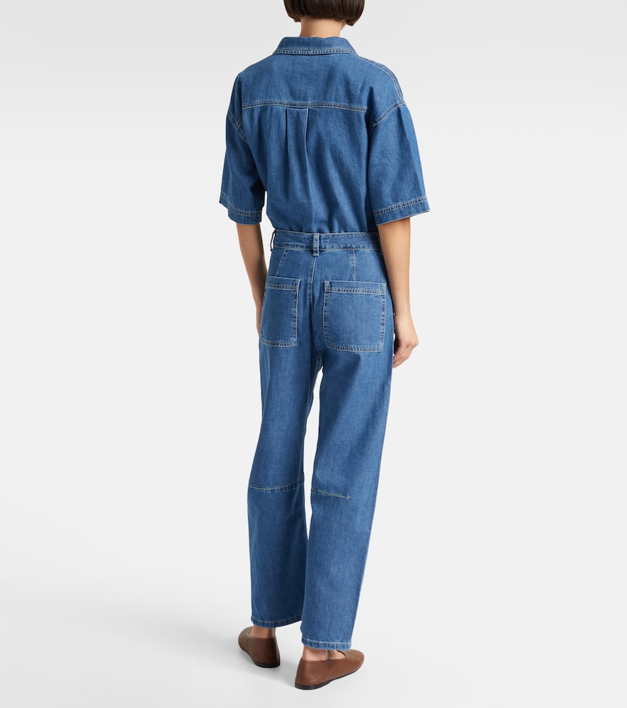 Farah high-rise tapered jeans