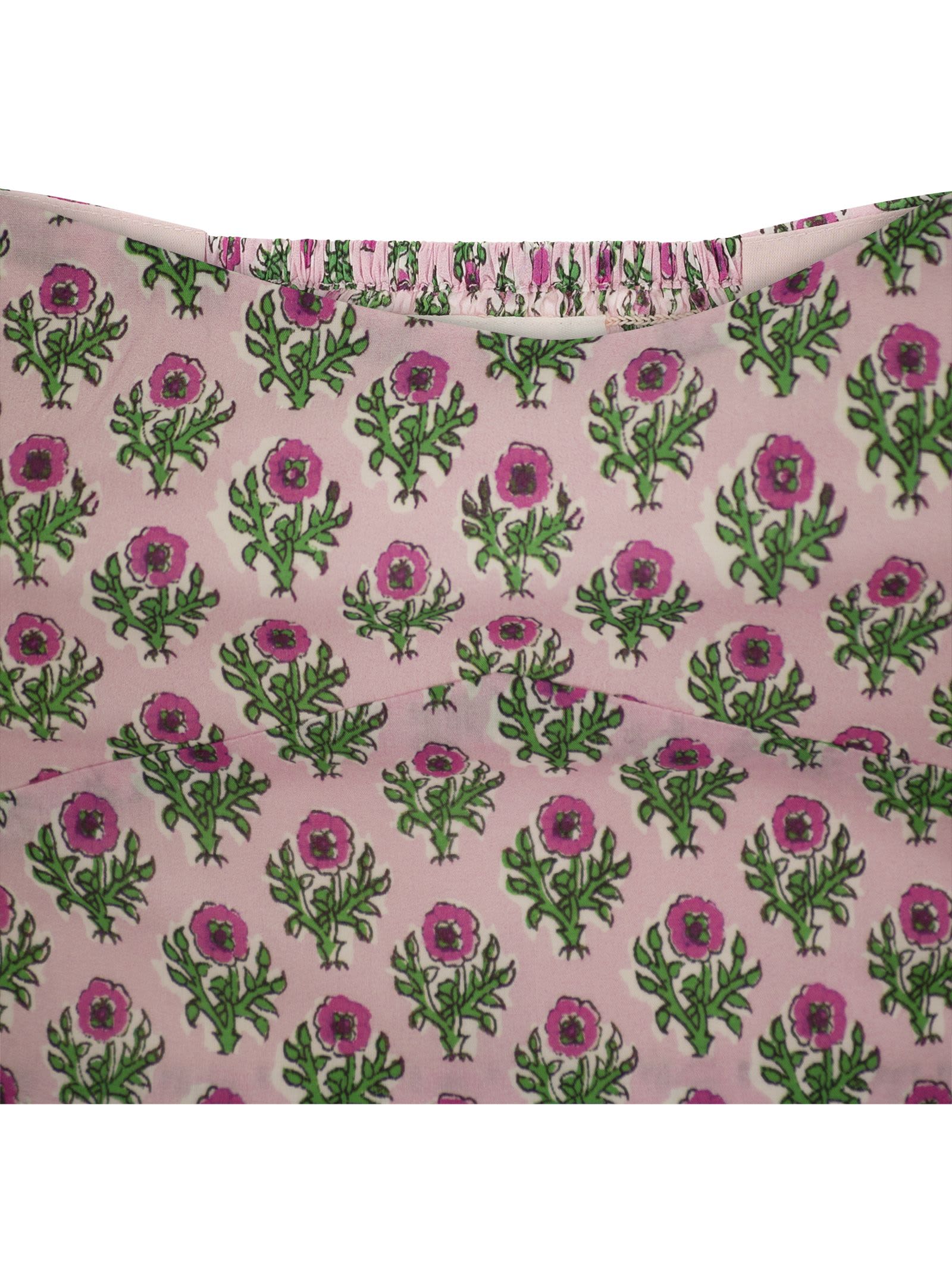 Crop Top With Floral Print