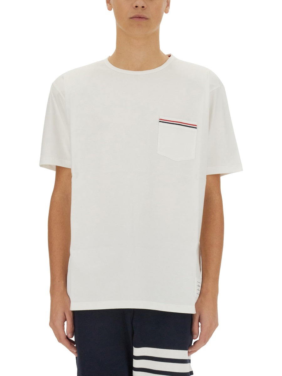 Jersey RWB Stripe Pocket Tee