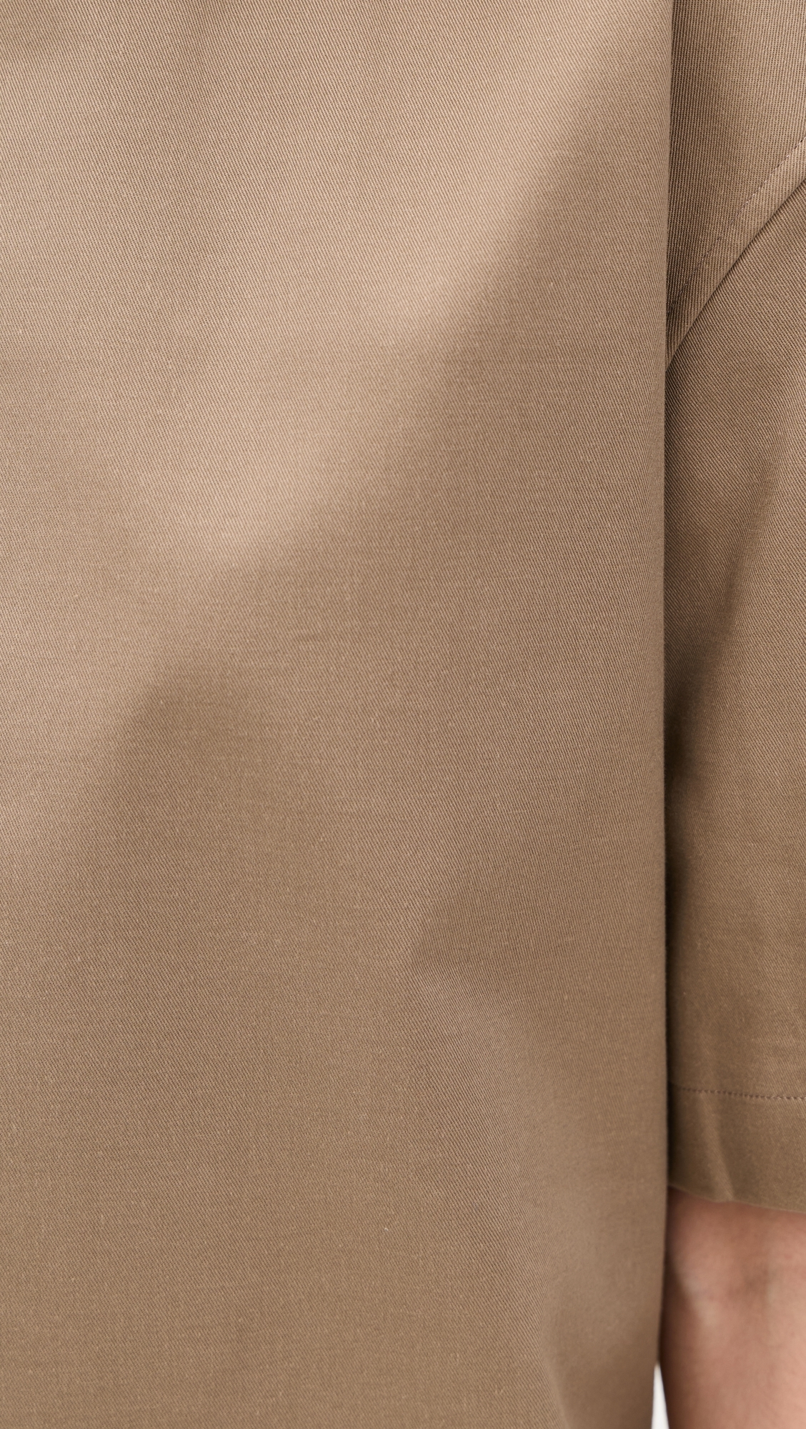 Dean Gabardina Top Cognac