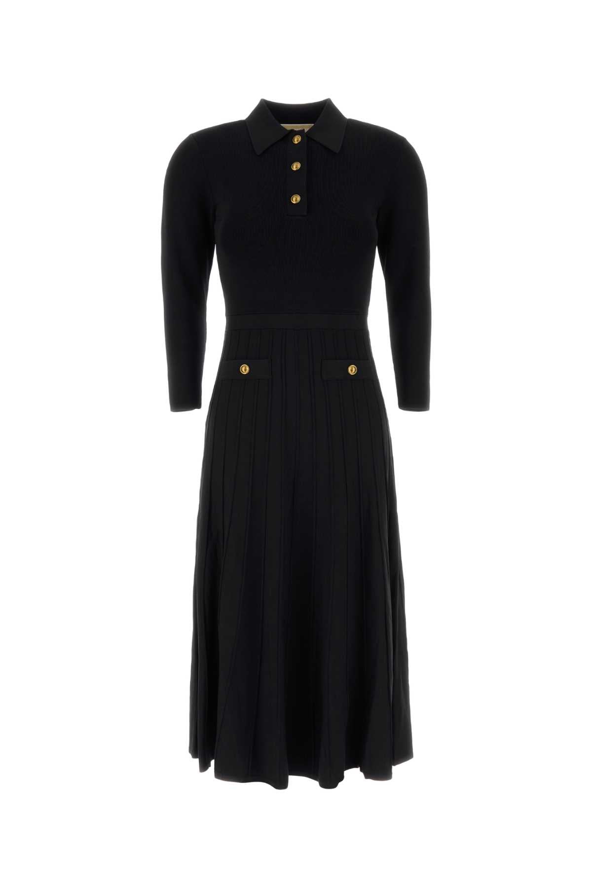 Flare Dress — Black