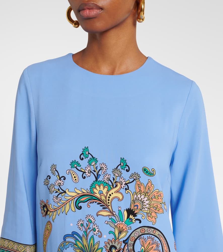 Paisley minidress