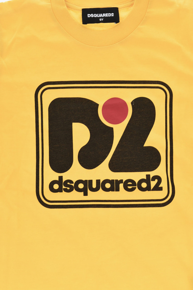 Boys Yellow Graphic T-Shirt