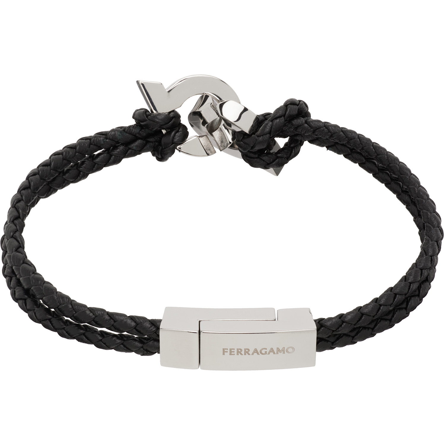 Intertwined Gancini Bracelet