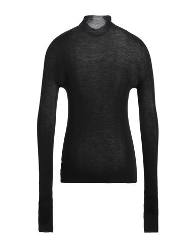 Man Turtleneck Black Size 46 Virgin Wool