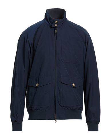 Man Jacket Navy Size XXL Cotton, Polyester