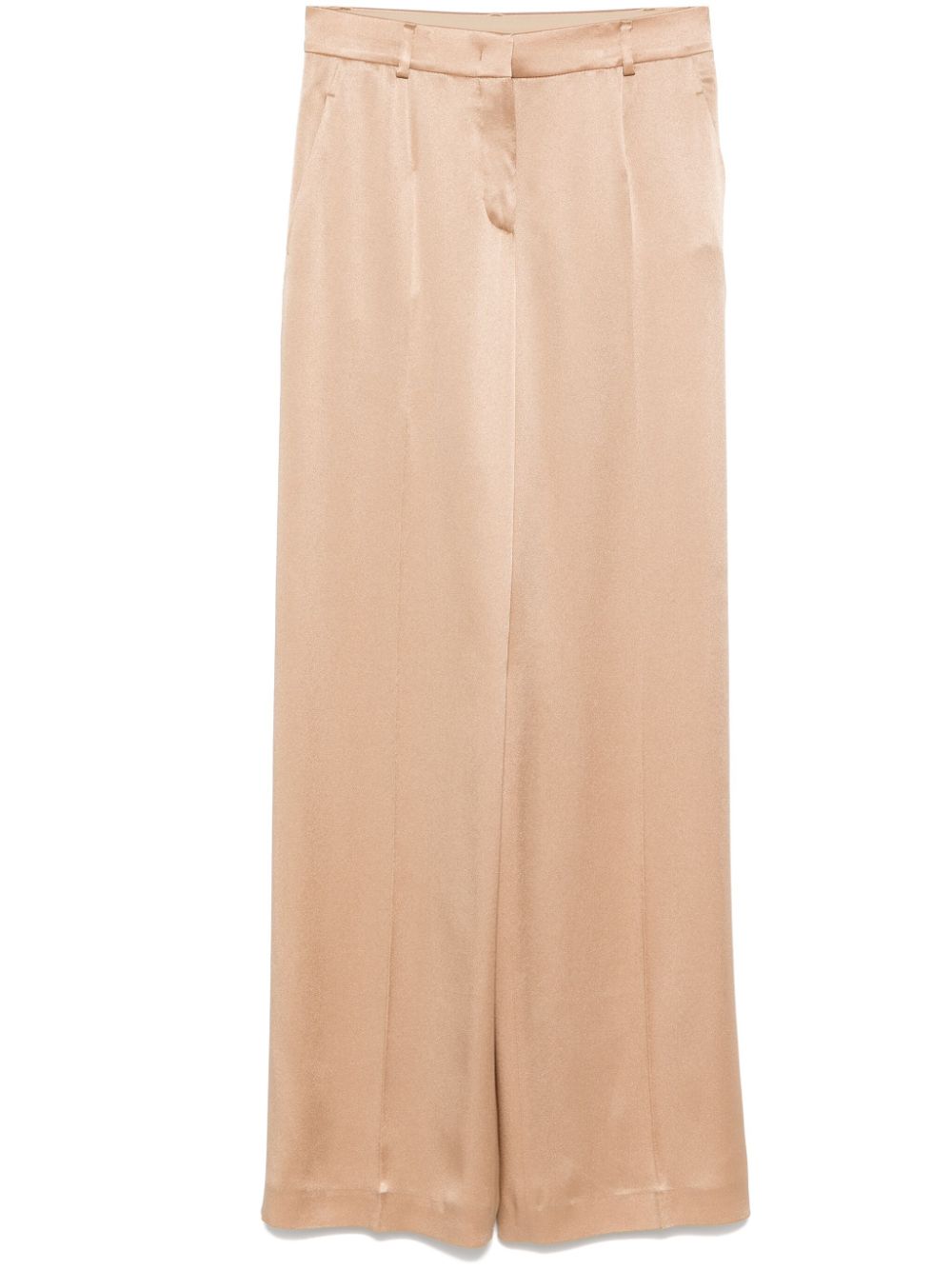 Satin trousers - Neutrals