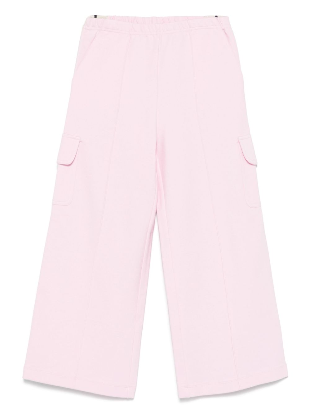 Wide-leg cargo pants - Pink