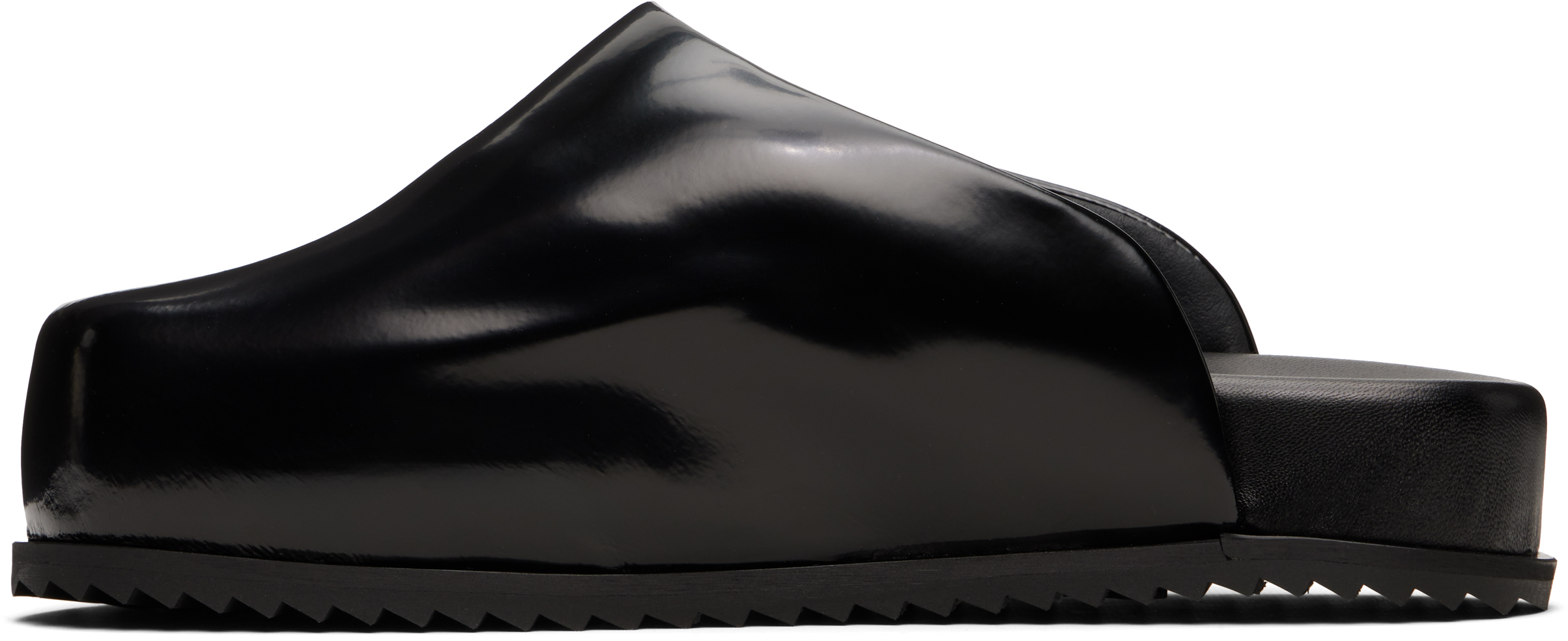 Black Truck Slide Loafers