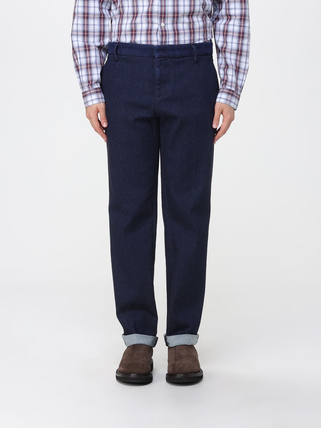 Jeans Men color Navy