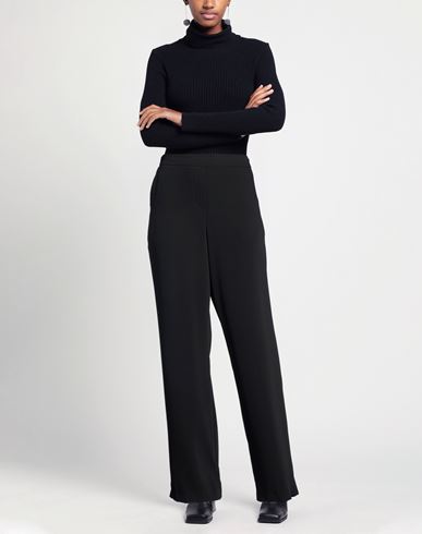 Woman Pants Black Size 4 Polyester