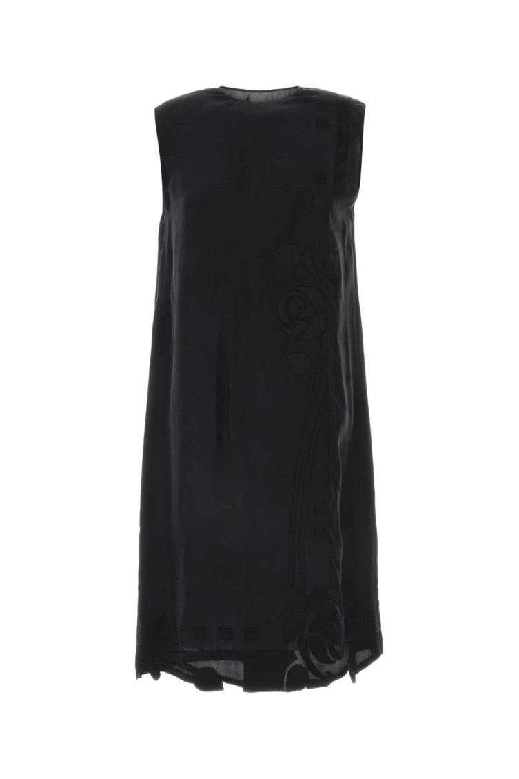 Black Silk Dress