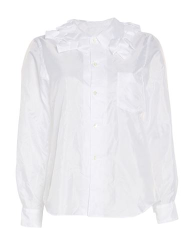 Comme Des Garçons Woman Shirt White Size S Polyester