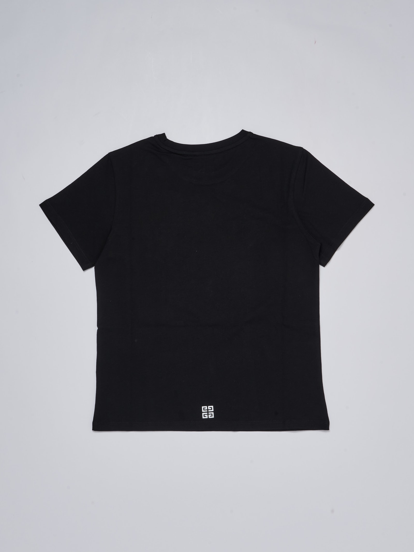 4G logo-print T-shirt - Black