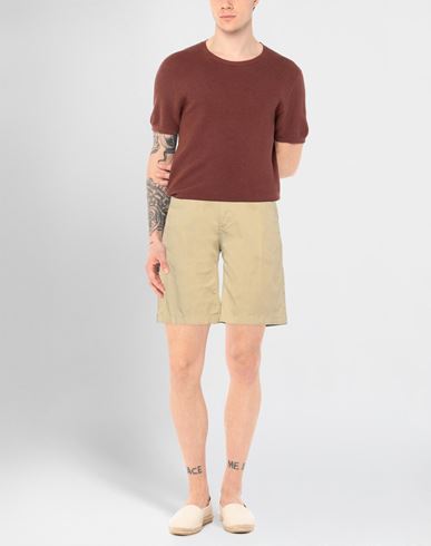 Iuter Man Shorts & Bermuda Shorts Beige Size M Cotton, Elastane