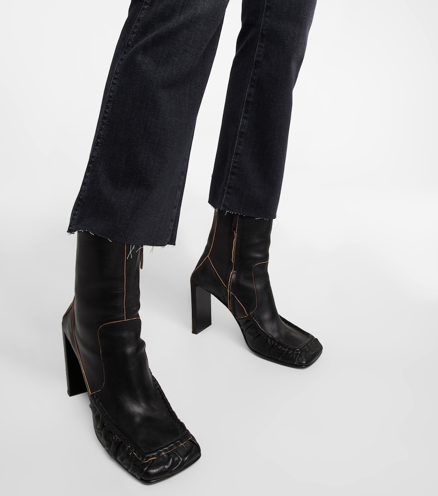 7 For All Mankind Slim Kick high-rise jeans