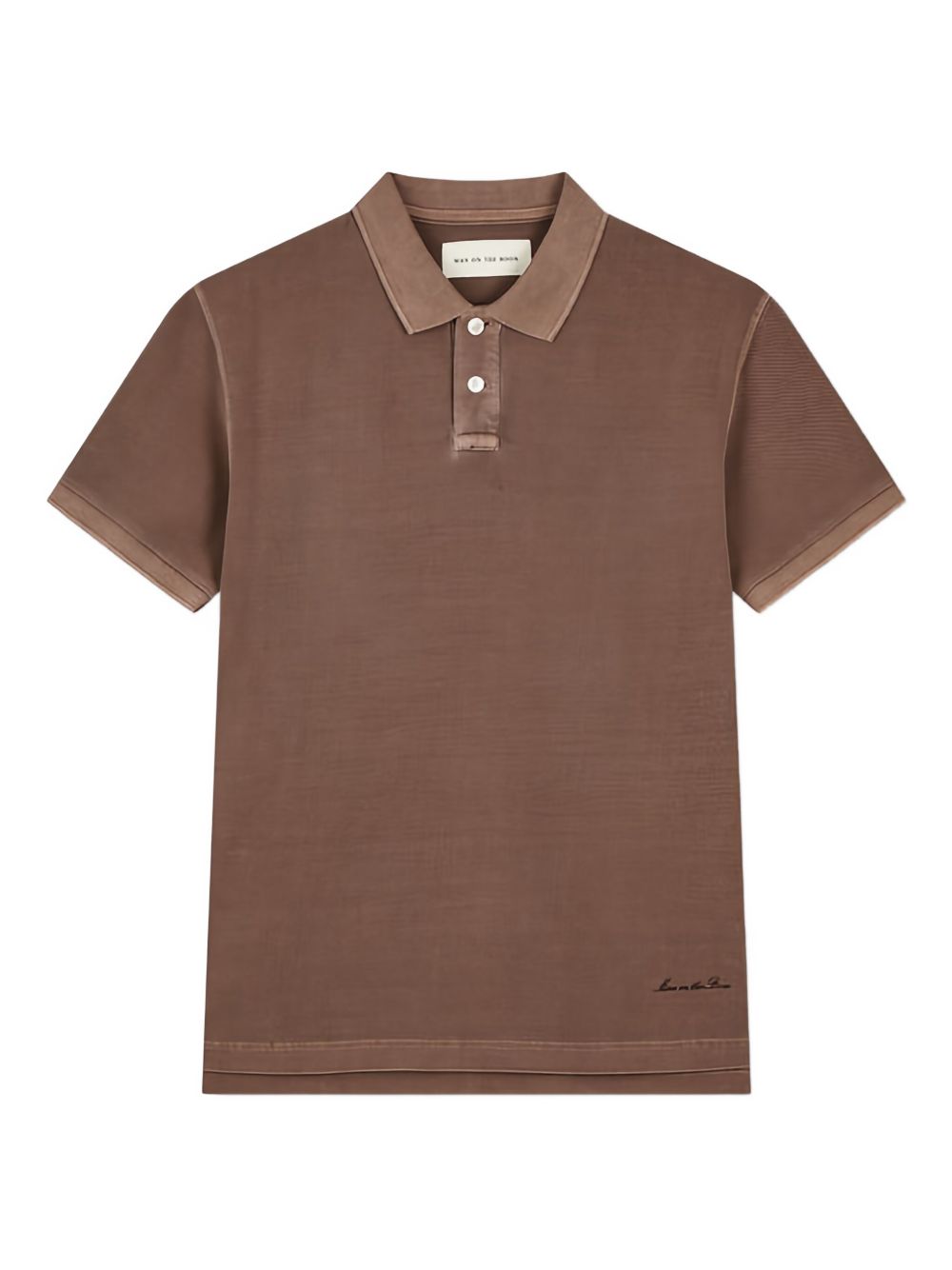 Cotton polo shirt - Brown