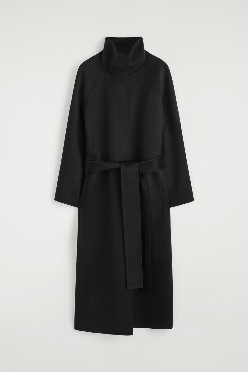 Belted Double-Faced Cashmere Coat