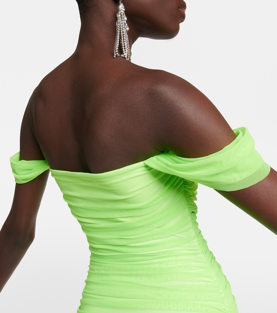 Walter off-shoulder minidress