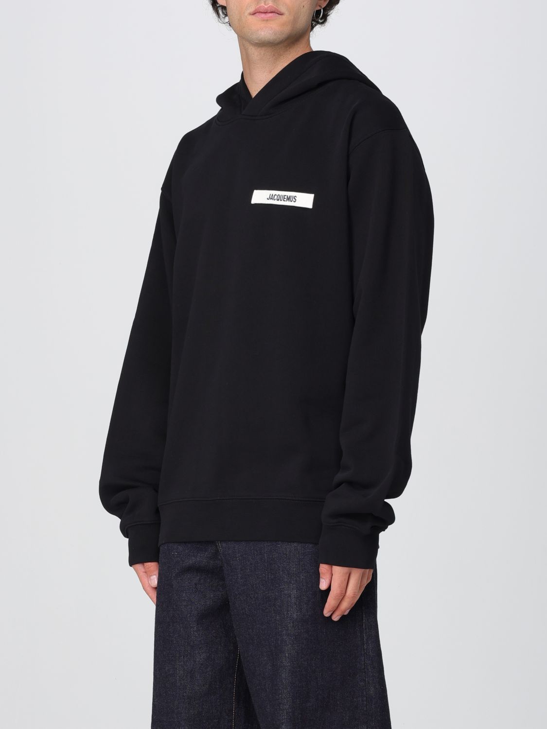 Sweatshirt Men color Black