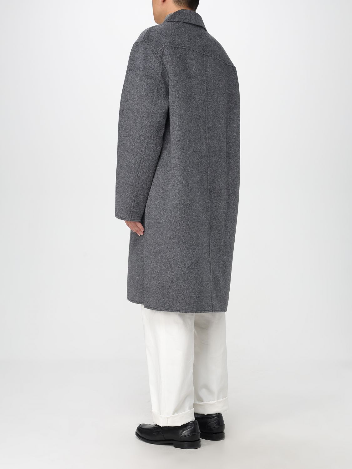 Coat Men color Grey
