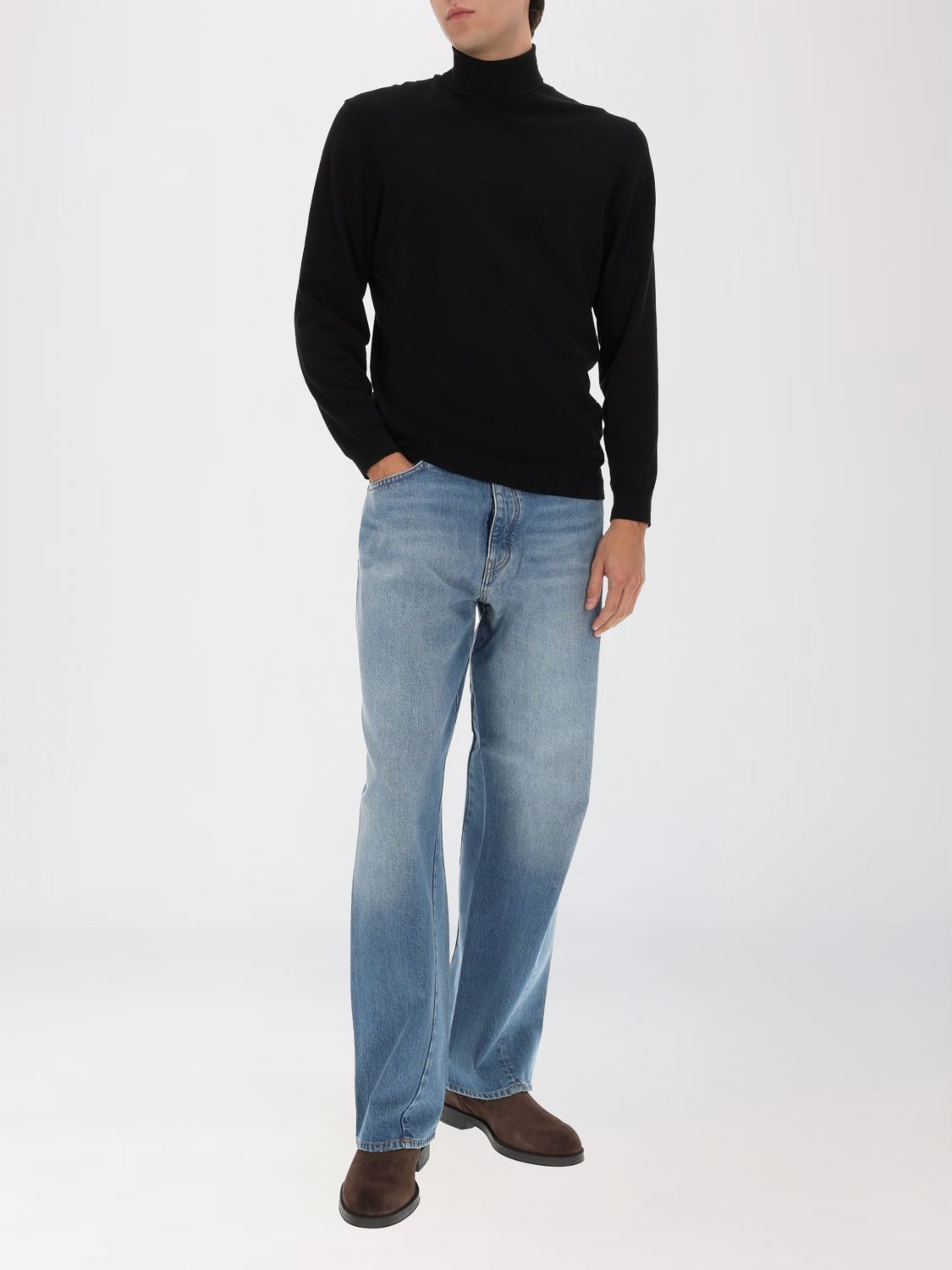 Jeans Men color Denim