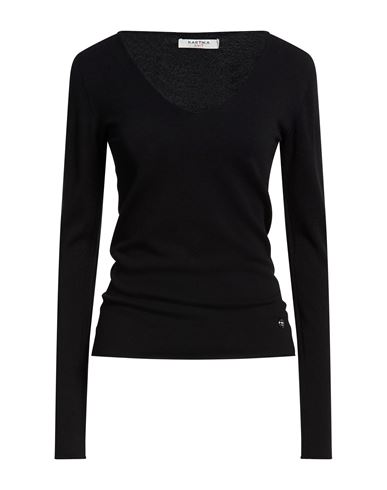 Knit Woman Sweater Black Size M Viscose, Polyamide